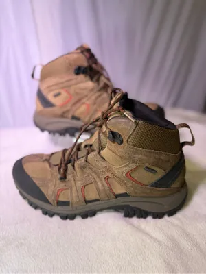 Merrell Brown and Black Men's Trail Mid Hiking Boots thumbnail 2