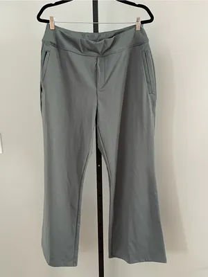 NWT Halara Flex DayStretch High Waisted Straight Leg Work Pants Gray Size XL thumbnail 2