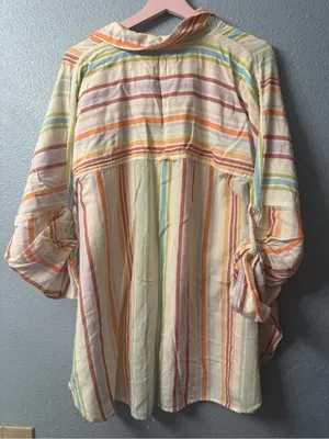 American Eagle AE Oversized Beach Shirt size M thumbnail 4