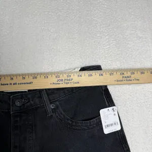 Free People We The Free Tennessee Low Rise Boyfriend Jeans Size 30 Black thumbnail 9