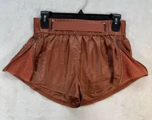 FP Movement Zippers Running Shorts High Waist‎ Athletic Copper Size S thumbnail 1
