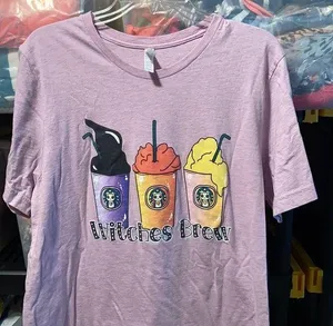 Halloween Witches Brew Custom Vinyl T-Shirt thumbnail 1