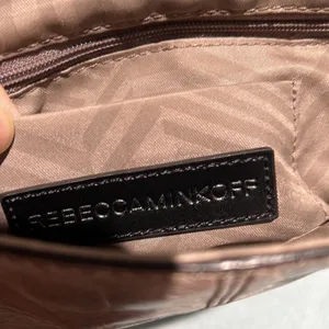 Rebecca Minkoff | Vanity Saddle Bag Almond Leather C9‎ thumbnail 11