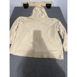 Aerie Women's Beige Henley Pullover Hoodie Oversize Sz M thumbnail 10