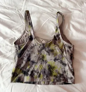 Lululemon Align Radial Tie Dye Mauve Grey Multi Tank Top Size 4 thumbnail 2