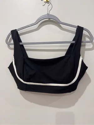 Monday Body Size V/XL Zion Bra - Black/Ivory thumbnail 2