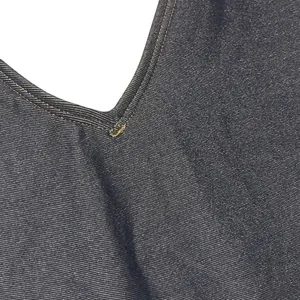 Aerie American Eagle Denim‎ Look One Piece Cheeky Swimsuit L thumbnail 5