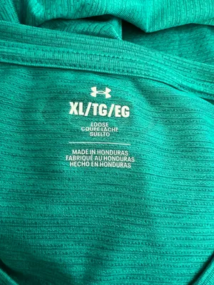 Under Armour Performance Men's Teal Shirt thumbnail 5