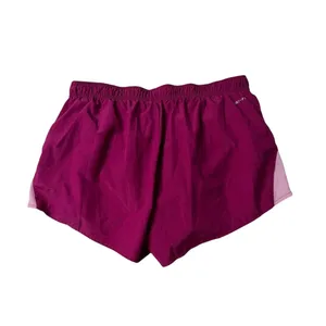 Nike Dri-FIT Fuchsia Burgundy Running Shorts L 3" Athleisure thumbnail 3