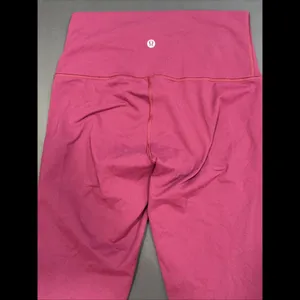 Lululemon Burgundy Athleisure Preppy Active‎ Gym Yoga Legging Minimalist Size 6 thumbnail 9