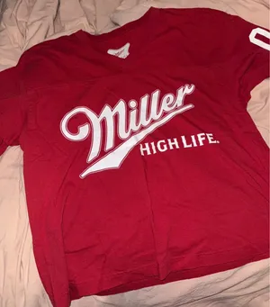 Miller High Life t shirt Red thumbnail 1