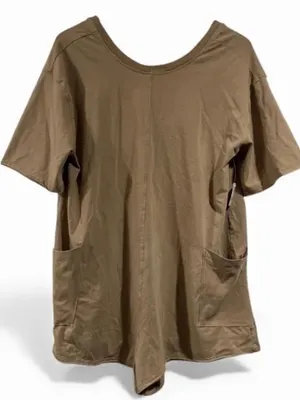 Free People hot shot romper Tan Off-Shoulder Swim Cover-Up NEW small thumbnail 4