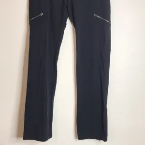 Athleta Metro jogger Pants Women's Straight Leg Zipper Pockets Black‎ Size 0 thumbnail 3