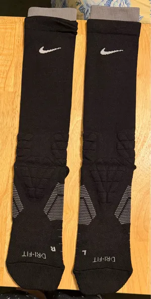 Nike VAPOR Black XL NWOT socks thumbnail 2