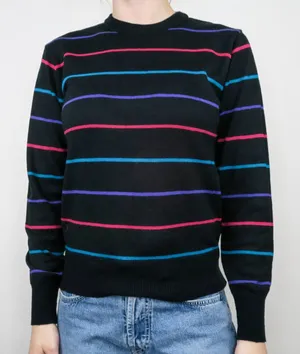 Vintage 70s Curry Knits Striped Sweater thumbnail 1