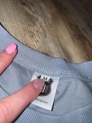 TPWK Ribbed Pullover Blue Size M thumbnail 2