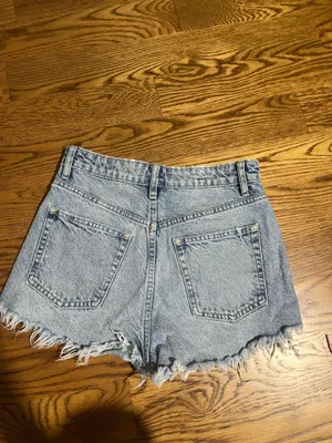 ZARA Jean Shorts High-Waisted thumbnail 2