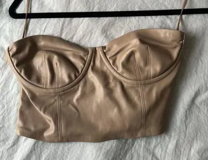 ZARA Leather Corset thumbnail 1