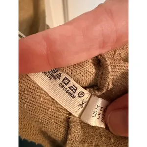 Free People Mini Dress‎ Womens Salt Marsh M Tan Pleated Cotton OB1164929 thumbnail 11