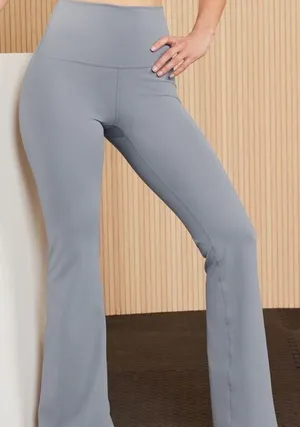 🌲Fabletics PureLuxe High Waisted Flare Yoga Leggings Lululemon Align Inspo M thumbnail 1