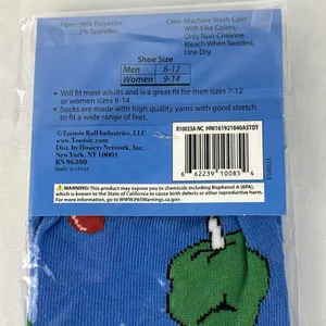 Retro Candy Novelty Crew Socks Women's Size 6-12 & 9-13 Fun l Lot of 4 New thumbnail 6