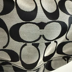Coach Black and Cream Signature Shoulder Bag thumbnail 11