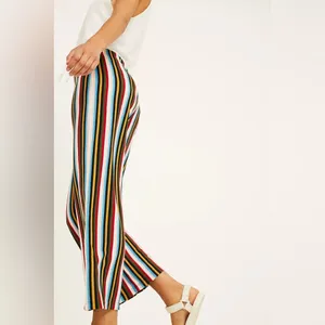 Urban Outfitters Striped Wide Leg Cropped Pants – XS | Retro Statement thumbnail 3