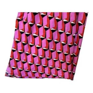 DVF Target Diane Von Furstenberg‎ Pink Geo Print Jumpsuit Size Small thumbnail 6