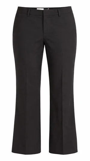 GAP Trouser Pants Size 6 Ankle Black GapStretch Career Wide Leg NWT thumbnail 1