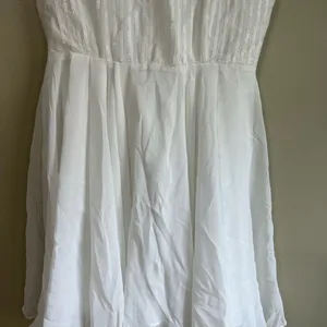 NWT Francesca’s white dress small‎ White thumbnail 3