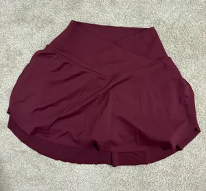 Burgundy skirt Red thumbnail 1