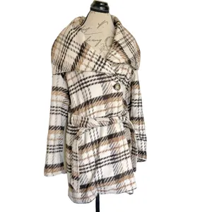 Coldwater Creek Womens Trench Coat Jacket Light Academia Cabin Core Preppy Sz 8 thumbnail 4