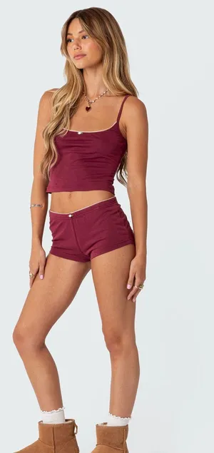 Edikted brand new tank top red small thumbnail 4