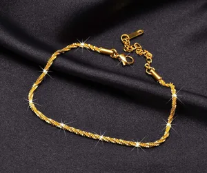 Ankle Bracelet, Gold Ankle Bracelet thumbnail 5