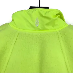 FP MOVEMENT Hit The Slopes Fleece Pullover Jacket Neon Yellow Highlighter XS thumbnail 9