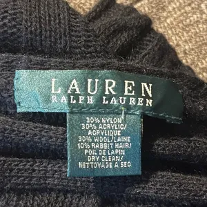 Lauren Ralph Lauren Waterfall Cardigan Womens Sz Medium Wool‎ Rabbit Hair Blend thumbnail 3