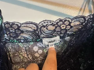 Aerie Floral Lace-trim slip dress thumbnail 2