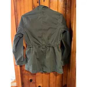 Universal Threads Utility‎ Jacket Military Anorak Drawstring Waist Green size XS thumbnail 2