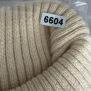Ellison Beige Cable Knit Turtleneck Sweater Vest RT3382-6 Womens‎ Small thumbnail 8