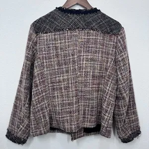 Coldwater Creek Size 16 Tweed Jacket Classic‎ Career Feminine Academia Fall thumbnail 2