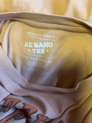 American Eagle Grateful Dead Pumpkin Patch Bears Graphic Band Tee XS Oversized thumbnail 2