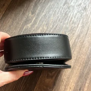 Black Quilted Mini Purse thumbnail 6