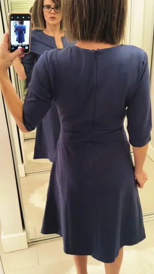 Shapeline A+ Dress in Navy thumbnail 8