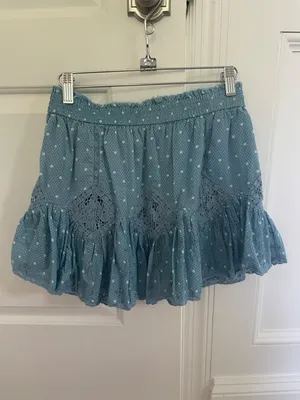 LoveShackFancy "Adia" Skirt Size S! thumbnail 5