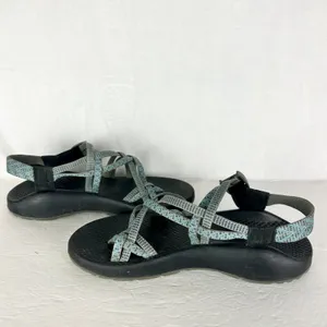 Chaco Women's ZX/2 Sport Sandals Size 9 Gorpcore Hiking Strappy Blue Grey thumbnail 3
