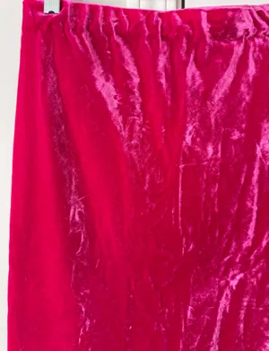 Anthropologie The Tilda Maxi Slip Skirt: Velvet Edition, Size S thumbnail 8