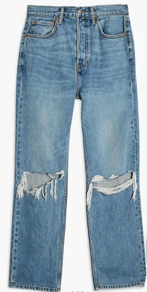 Topshop Distressed Jeans thumbnail 1