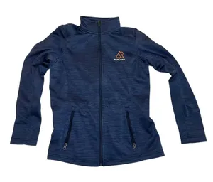 Port Authority Navy Digi Stripe Fleece Jacket Percona Logo Medium L231 New Gorp thumbnail 1