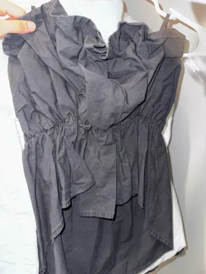 Double Crazy Top Gray Size M thumbnail 1