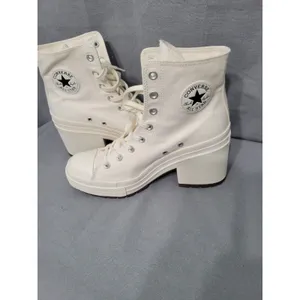 Converse Chuck 70 De Luxe Heel Hi Platform, A05348C Size Women’s 11.5 Cream thumbnail 5